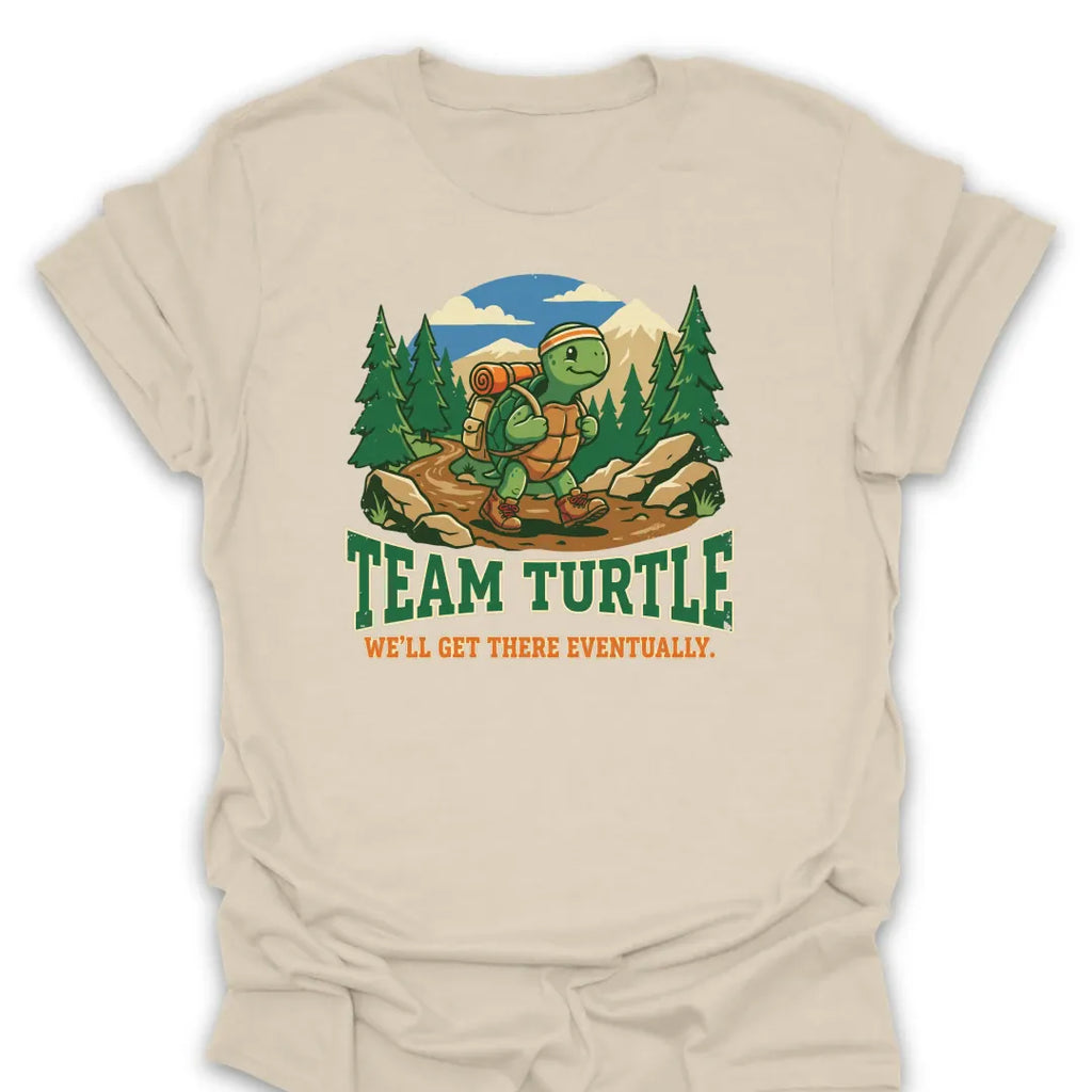 T-Shirt Natural / S Team Turtle T-Shirt