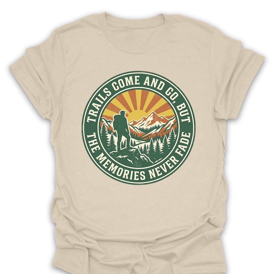 T-Shirt Natural / S Trail Memories Tee