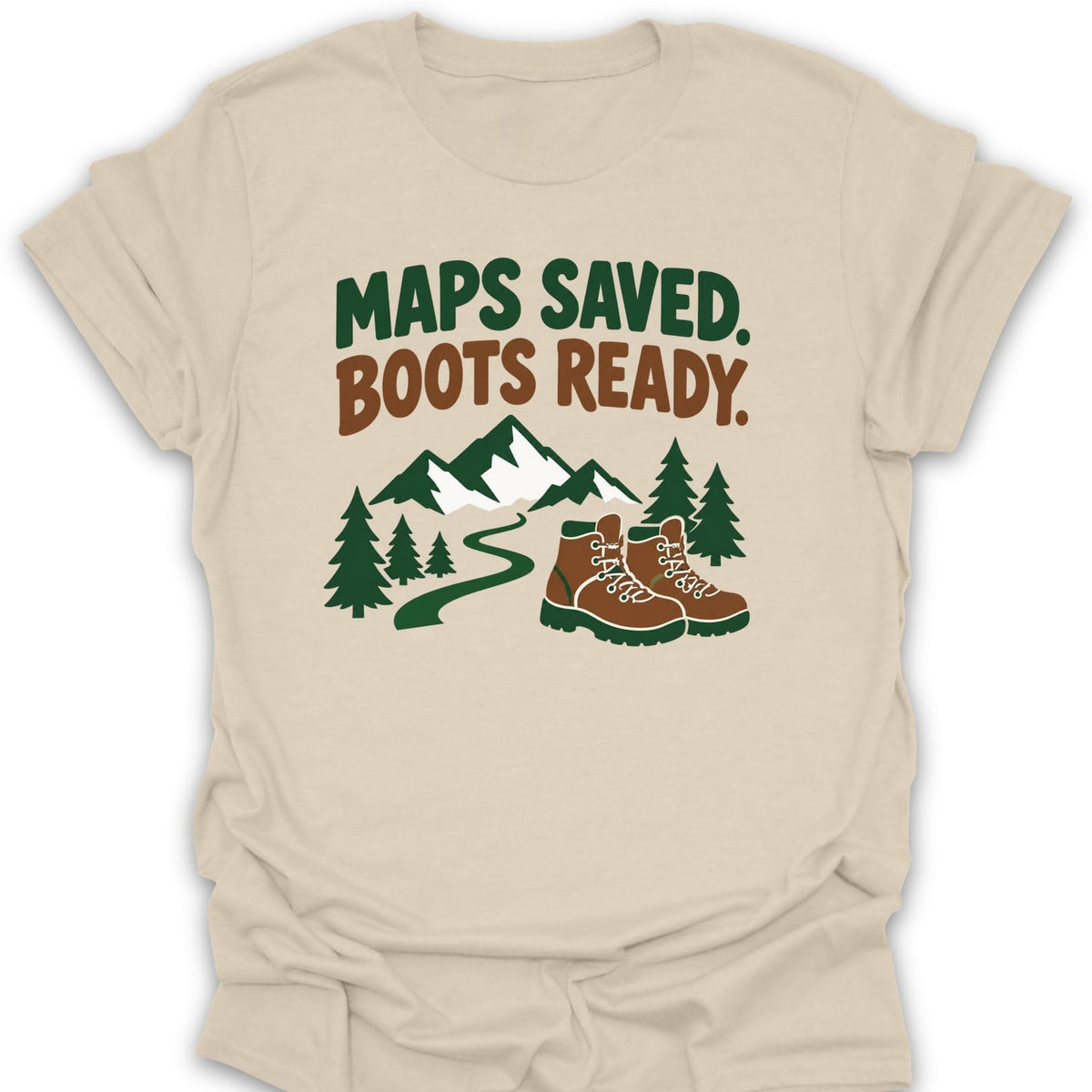 T-Shirt Natural / S Trail Ready
