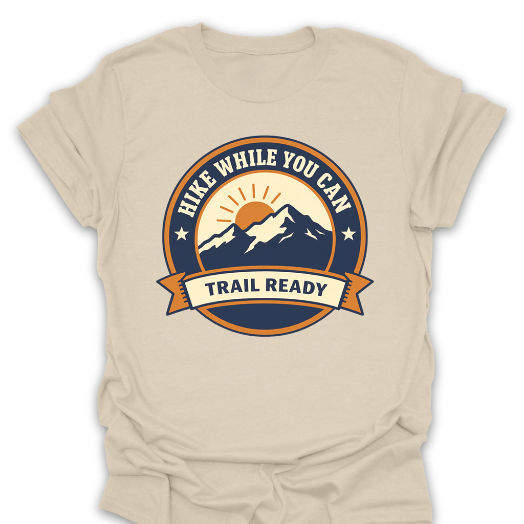 T-Shirt Natural / S Trail Ready Badge Tee