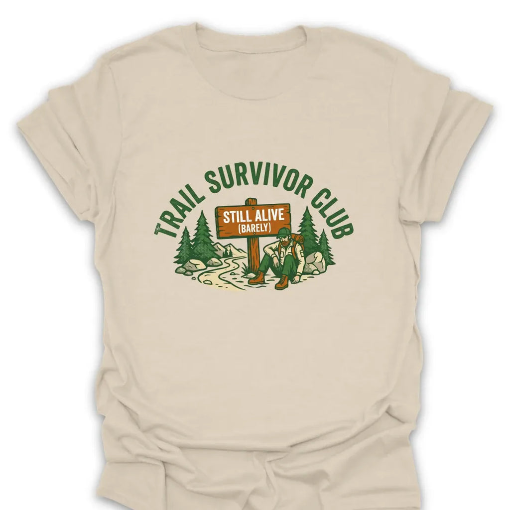 T-Shirt Natural / S Trail Survivor Club T-Shirt