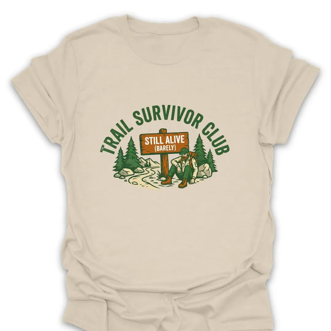 T-Shirt Natural / S Trail Survivor Club T-Shirt