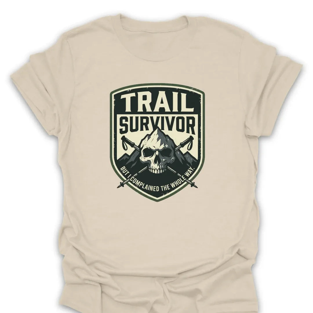T-Shirt Natural / S Trail Survivor T-Shirt
