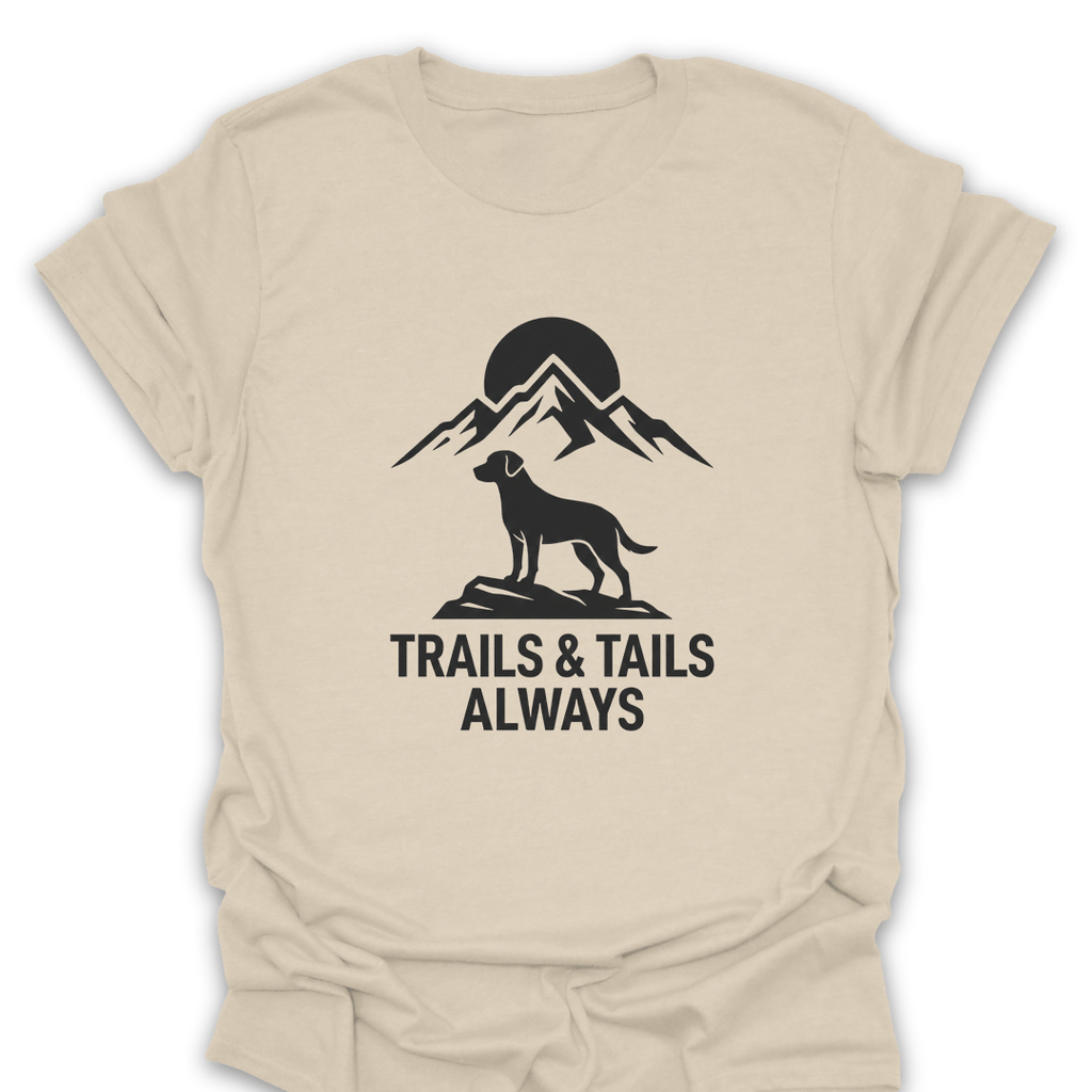 T-Shirt Natural / S Trails & Tails Always T-Shirt