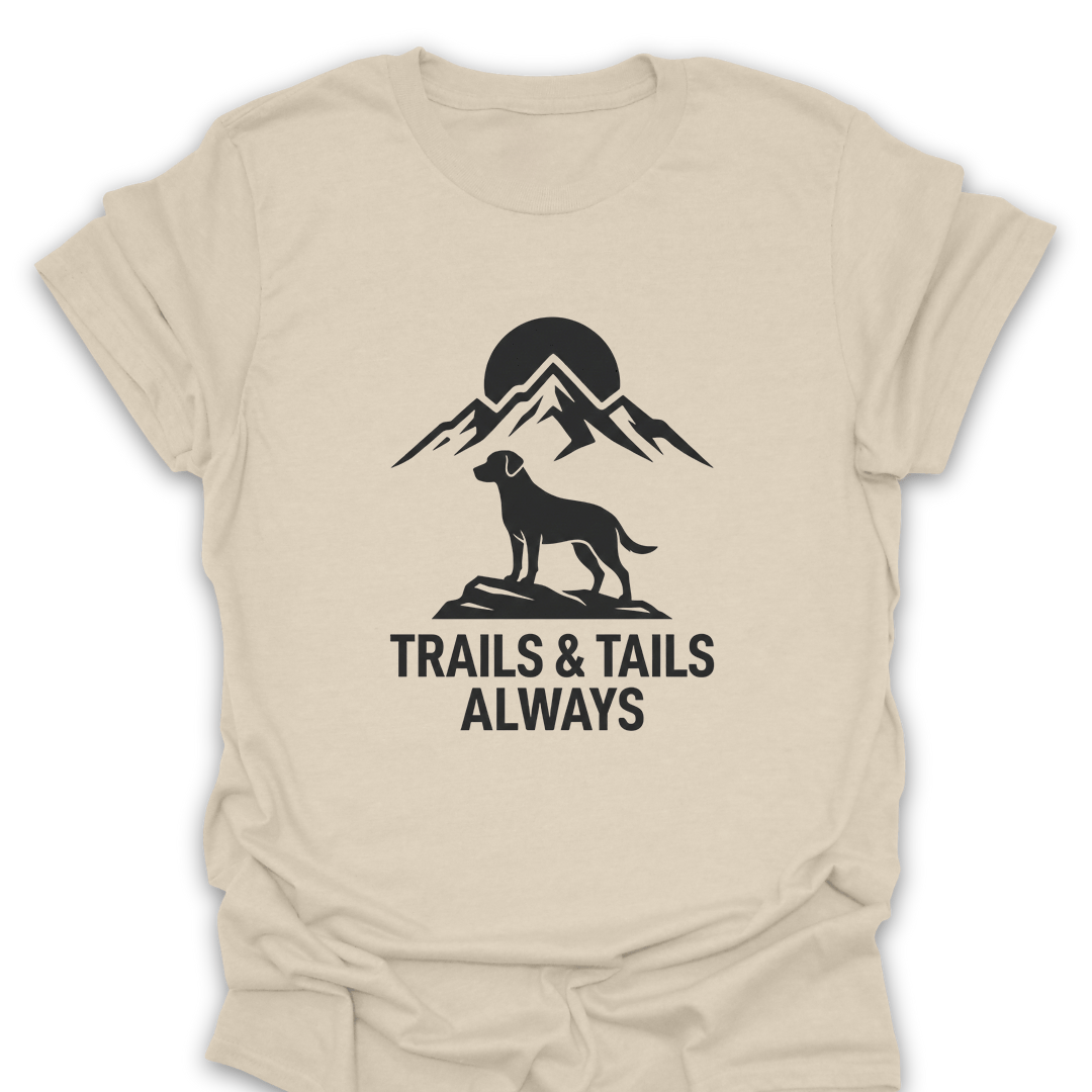 T-Shirt Natural / S Trails & Tails Always T-Shirt