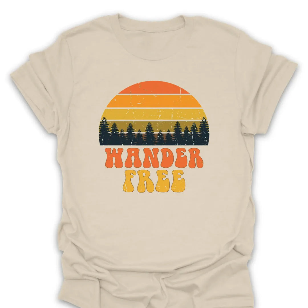 T-Shirt Natural / S Wander Free T-Shirt