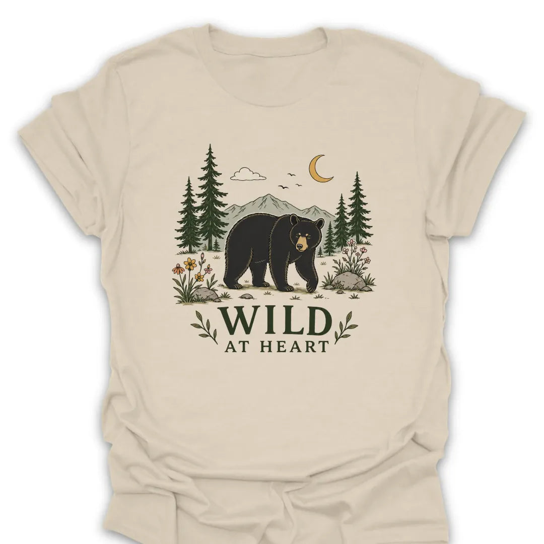 T-Shirt Natural / S Wild At Heart