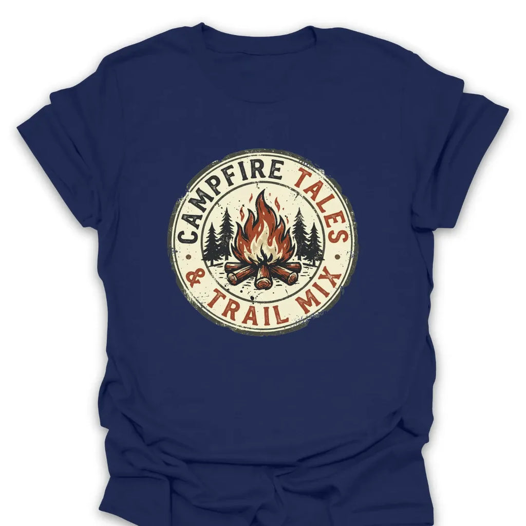 T-Shirt Navy / S Campfire Tales T-Shirt