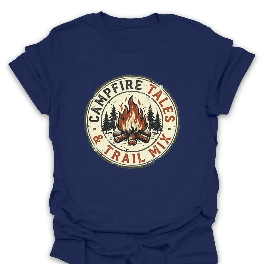 T-Shirt Navy / S Campfire Tales T-Shirt