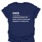 T-Shirt Navy / S Drive Far Walk Miles T-Shirt