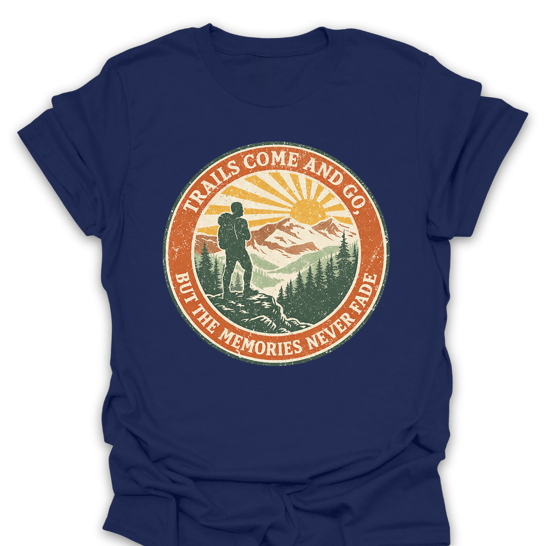 T-Shirt Navy / S Echoes of the Trail Tee