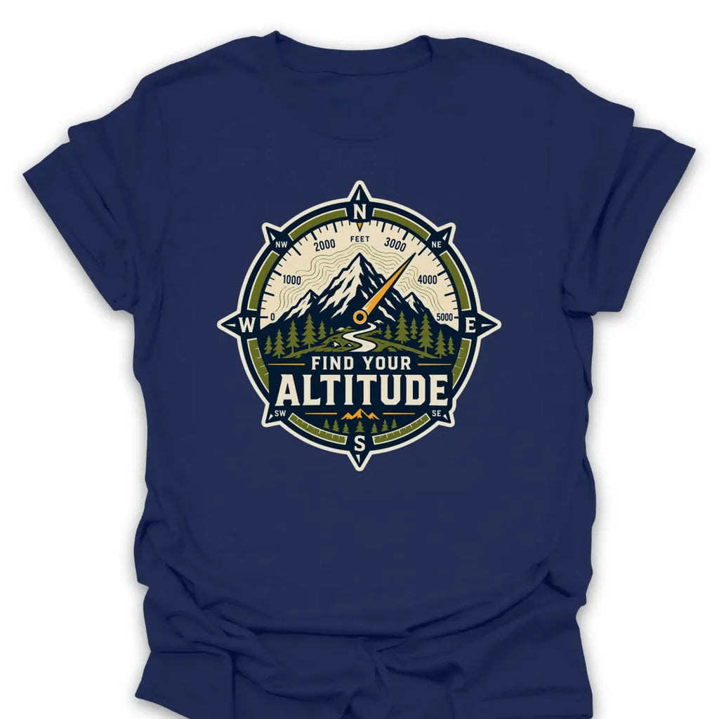 T-Shirt Navy / S Find Your Altitude T-Shirt