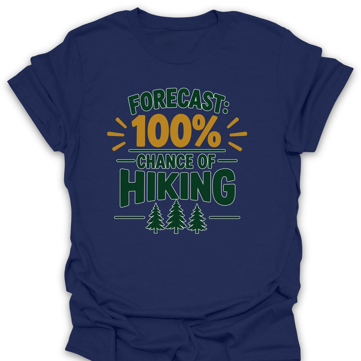 T-Shirt Navy / S Forecast Hiking