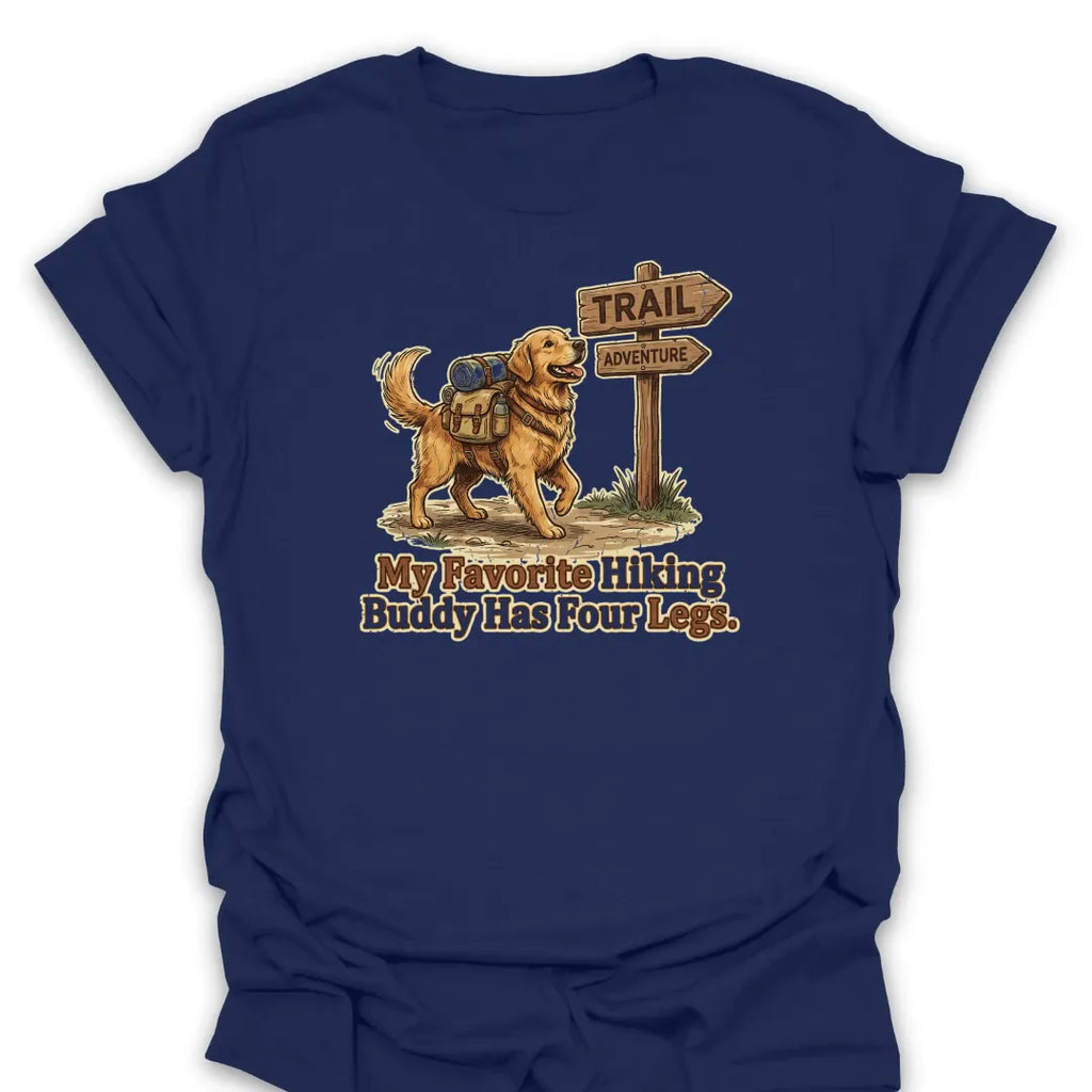 T-Shirt Navy / S Four Legged Buddy T-Shirt