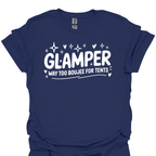 T-Shirt Navy / S Glamper Boujee Tents T-Shirt