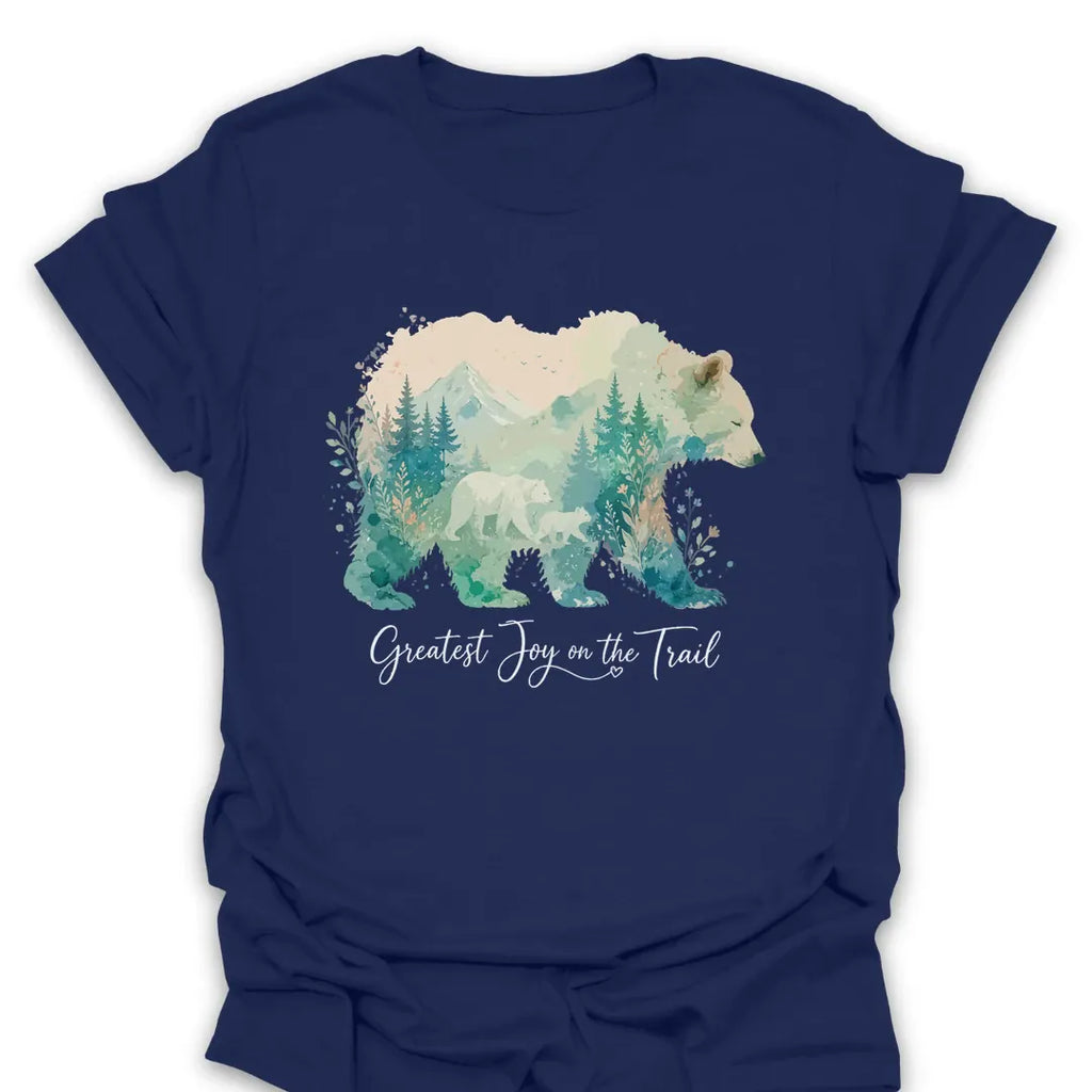 T-Shirt Navy / S Greatest Joy on the Trail T-Shirt