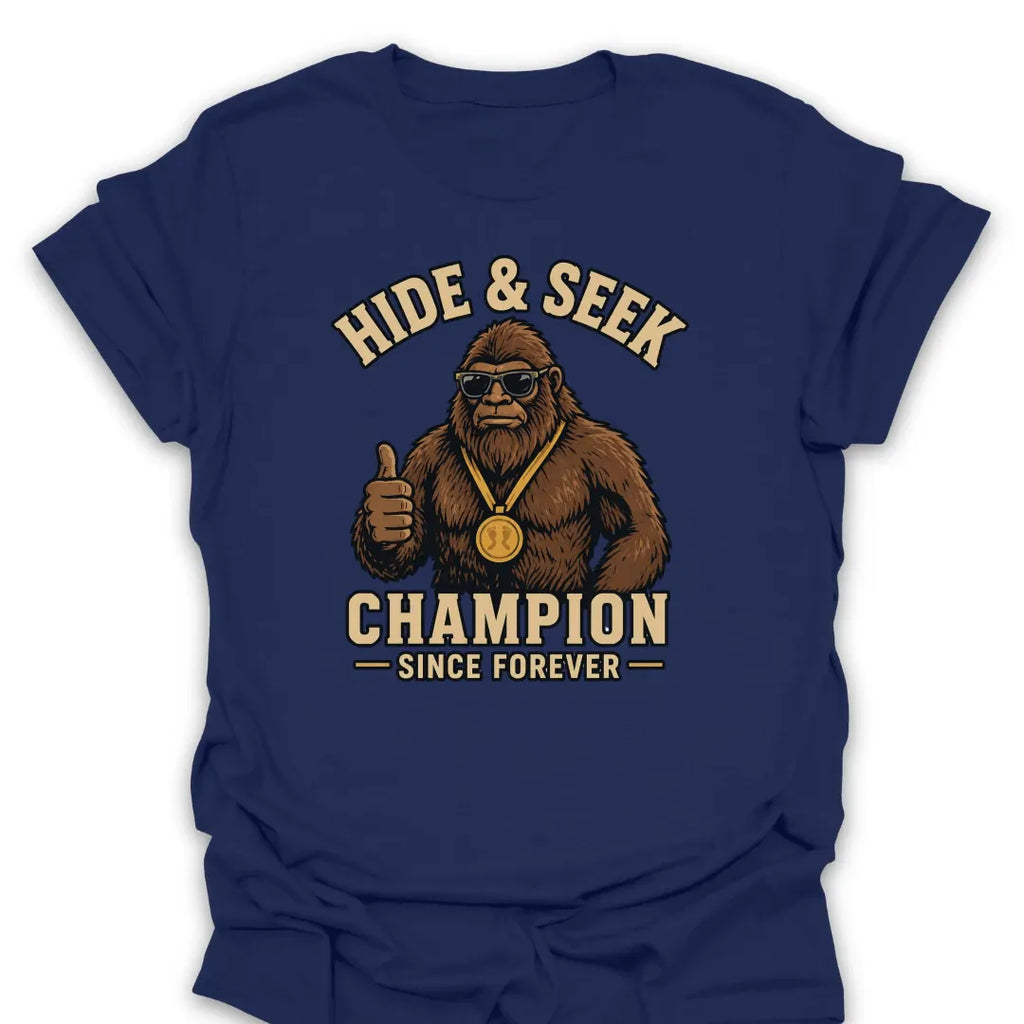 T-Shirt Navy / S Hide & Seek Champion Forever T-Shirt