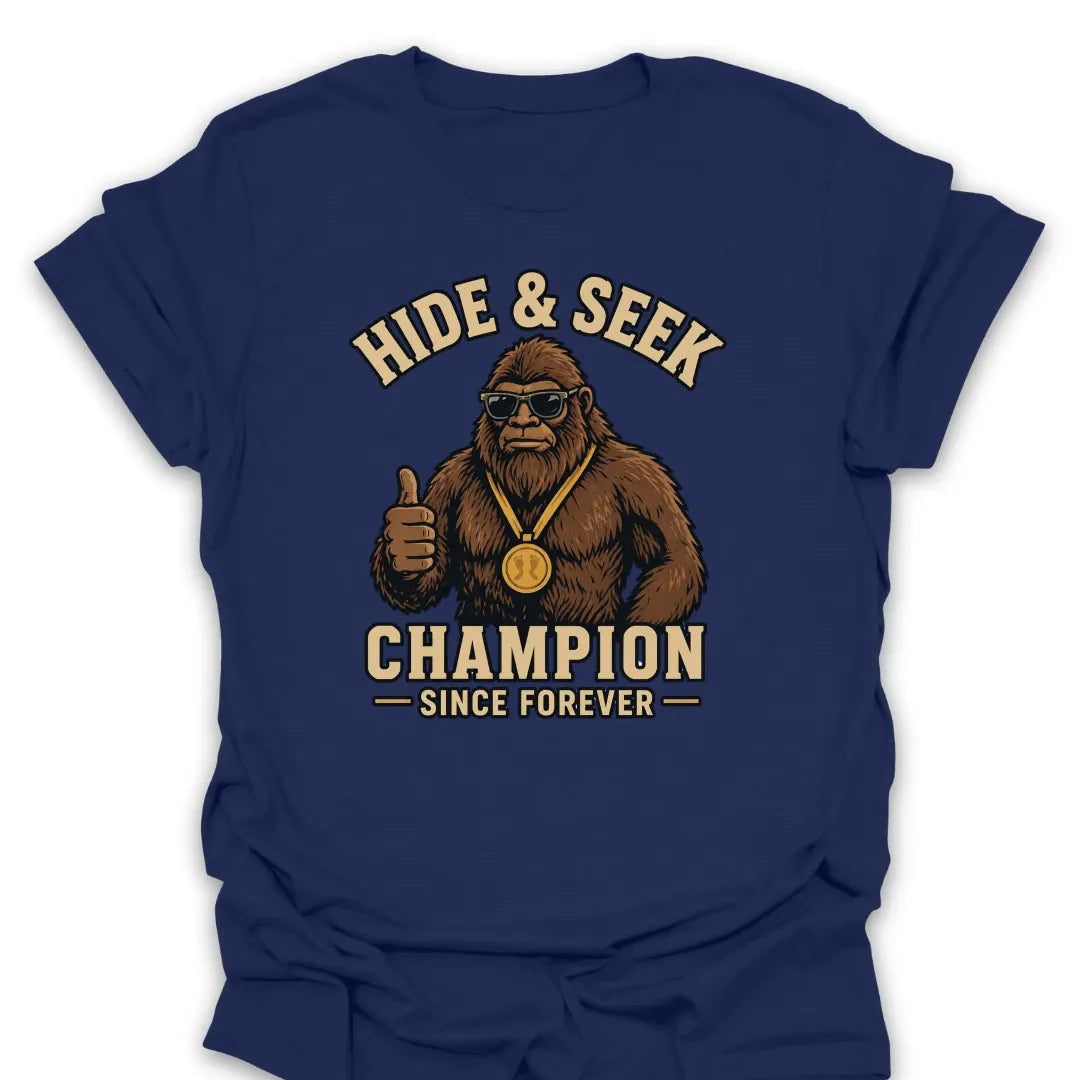 T-Shirt Navy / S Hide & Seek Champion Forever T-Shirt