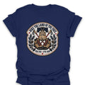 T-Shirt Navy / S Hike Land Of The Free Liberty 1776 T-Shirt