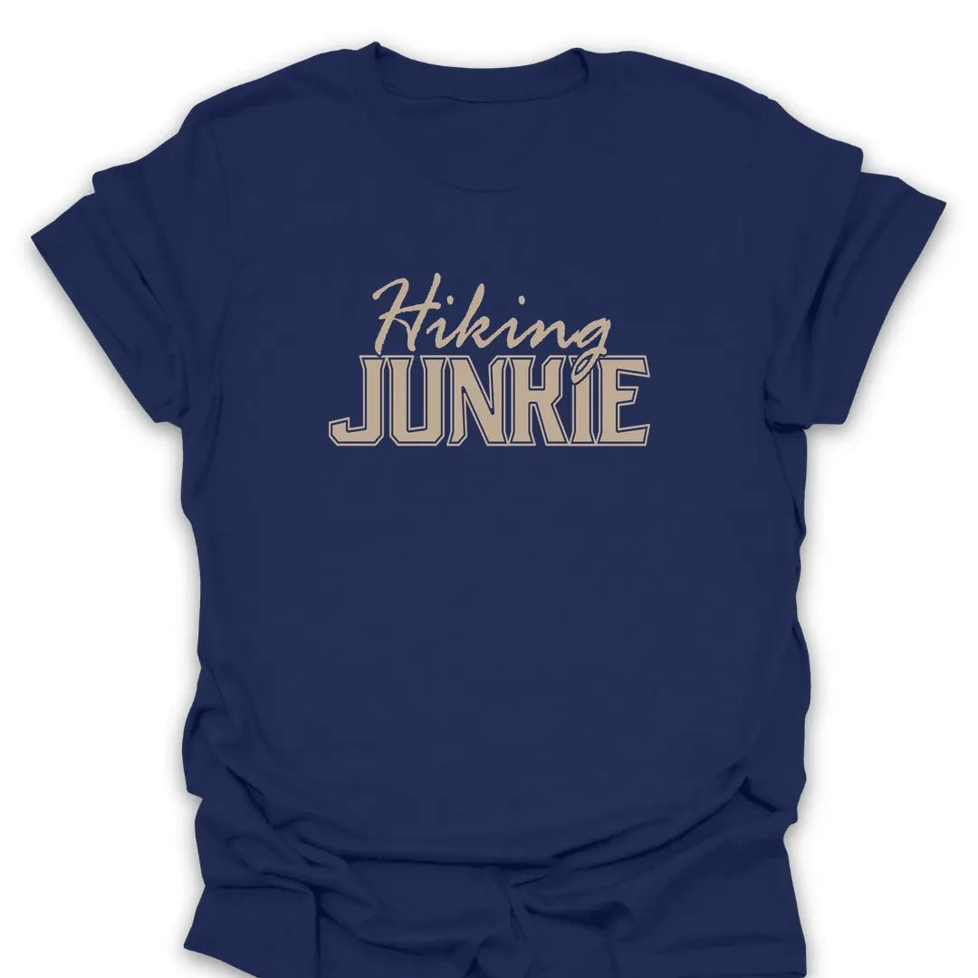 T-Shirt Navy / S Hiking Junkie T-Shirt