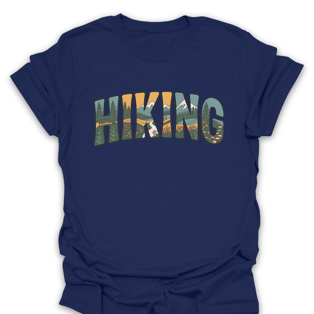 T-Shirt Navy / S Hiking T-Shirt