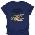 T-Shirt Navy / S Long Trail