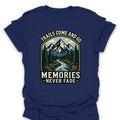 T-Shirt Navy / S Memories Never Fade Mountain Stream T-Shirt