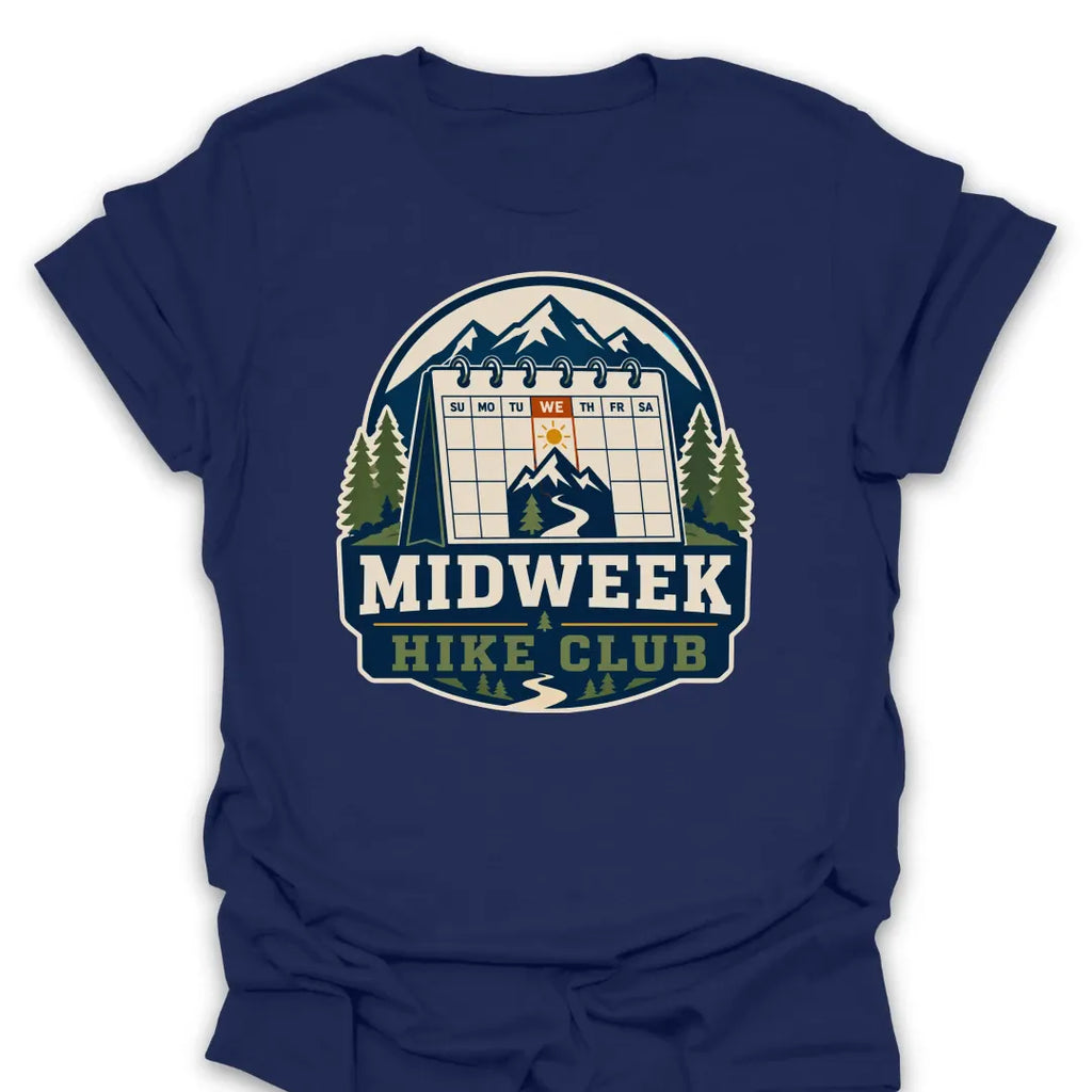 T-Shirt Navy / S Midweek Hike Club T-Shirt