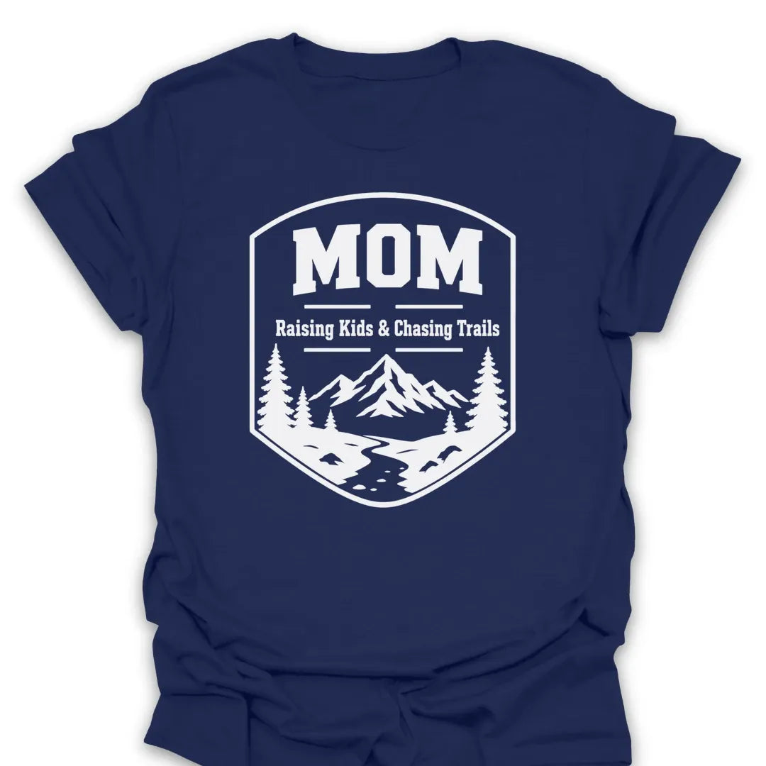 T-Shirt Navy / S MOM Kids & Trails