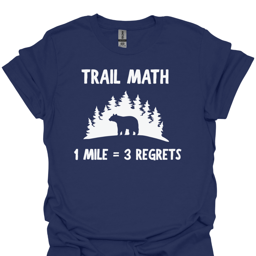 T-Shirt Navy / S One Mile Three Regrets T-Shirt