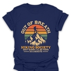 T-Shirt Navy / S Out of Breath Hiking Society T-Shirt
