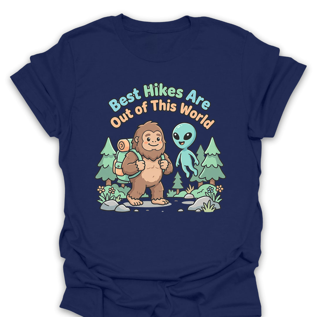 T-Shirt Navy / S Out Of This World Hikes T-Shirt