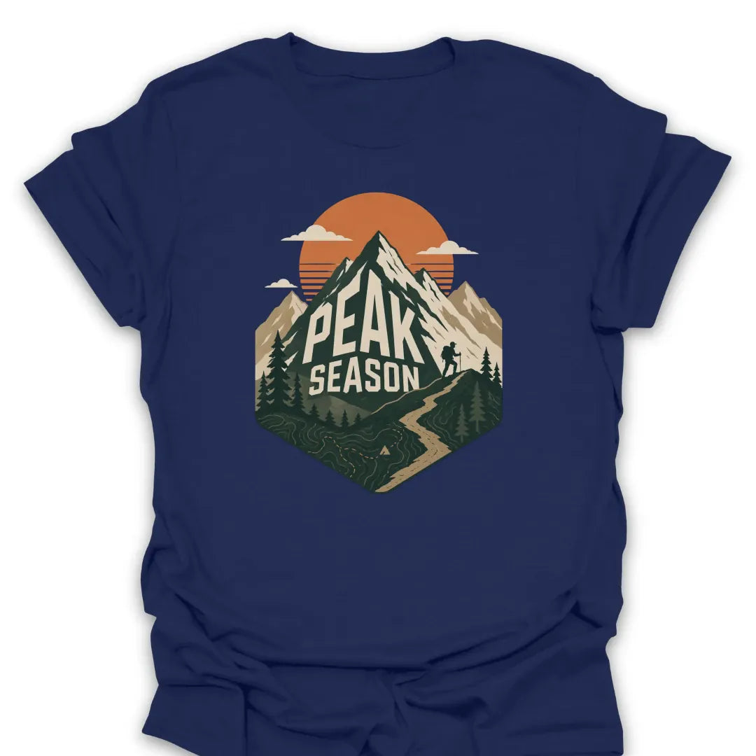 T-Shirt Navy / S Peak Season
