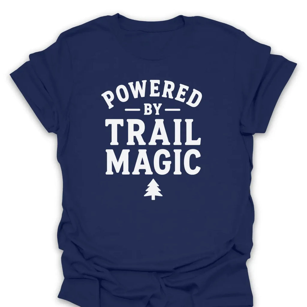 T-Shirt Navy / S Powered By Trail Magic T-Shirt