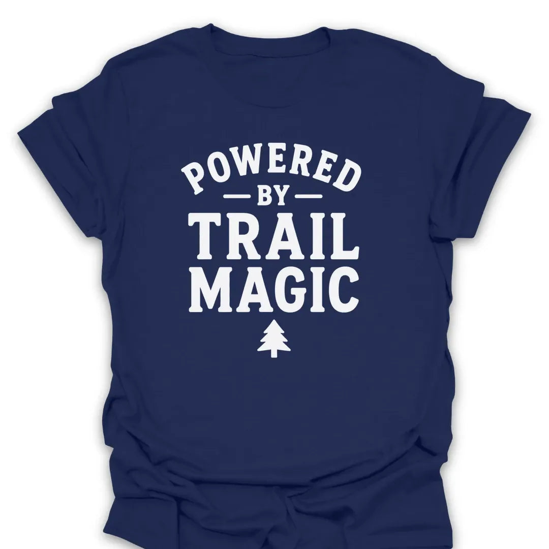 T-Shirt Navy / S Powered By Trail Magic T-Shirt