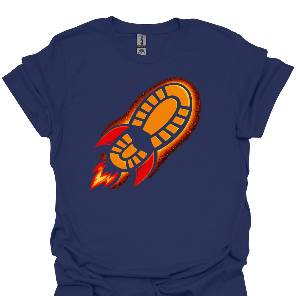 T-Shirt Navy / S Rocket Boot Trailblazer T-Shirt
