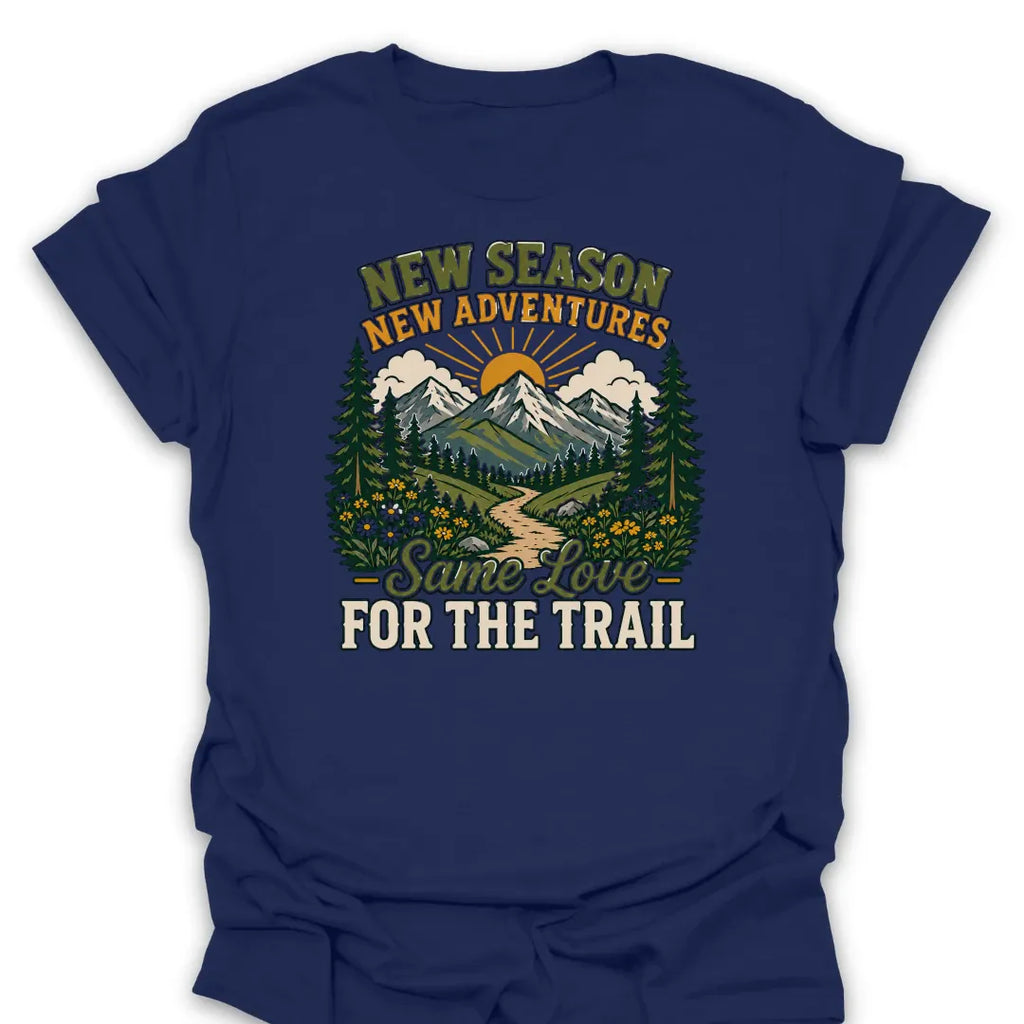 T-Shirt Navy / S Same Love For The Trail