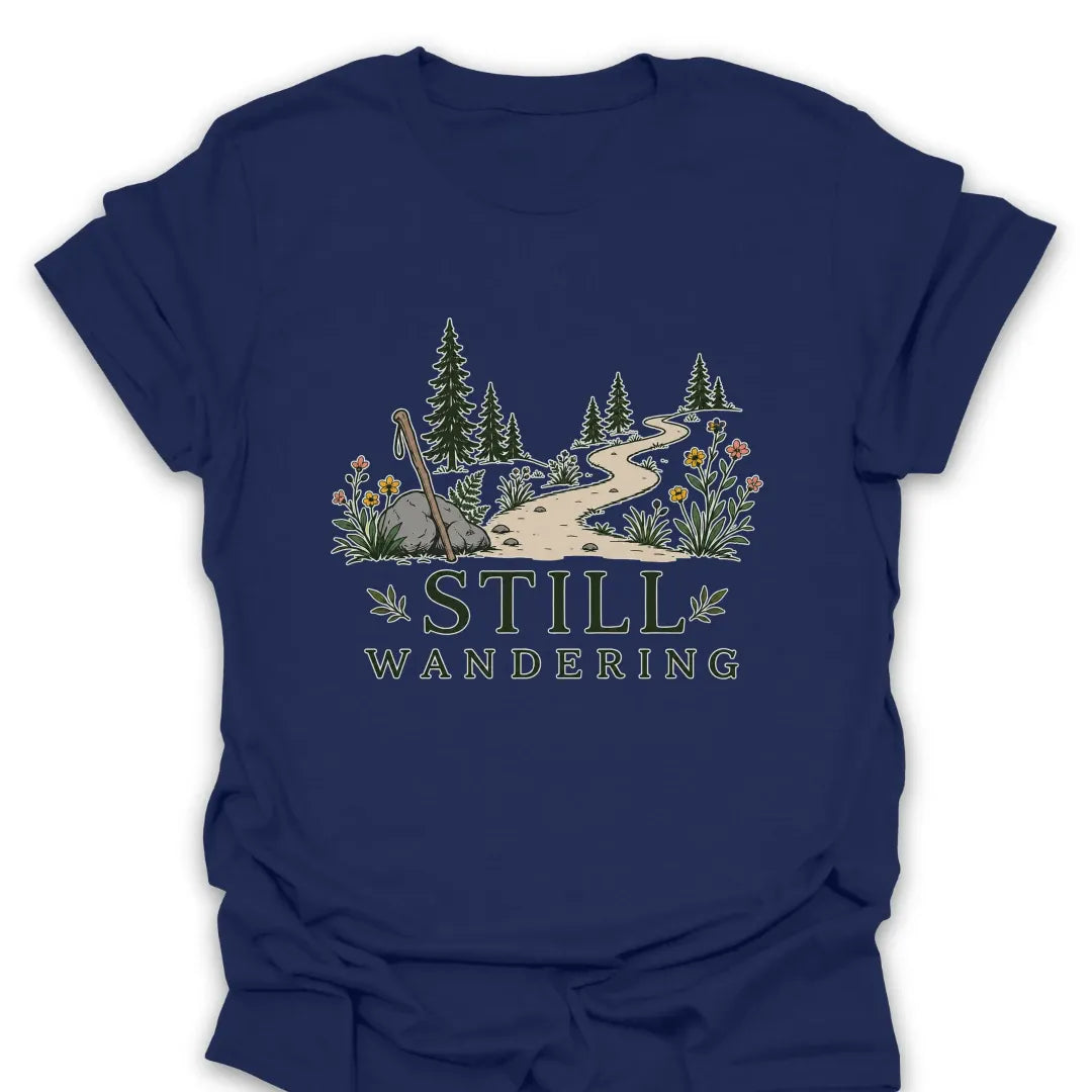 T-Shirt Navy / S Still Wandering