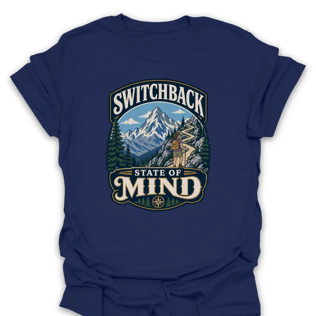 T-Shirt Navy / S Switchback State Of Mind