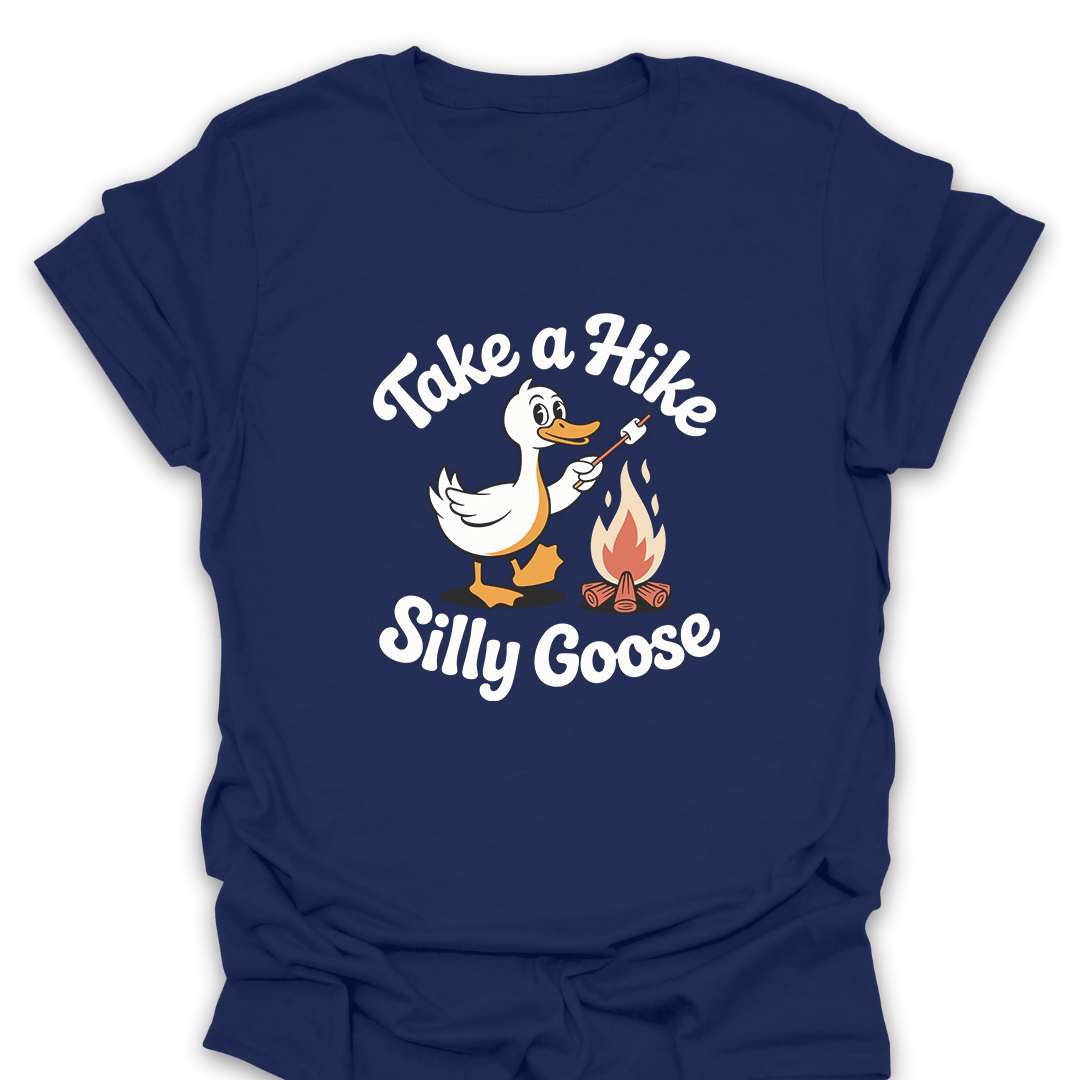 T-Shirt Navy / S Take A Hike Silly Goose T-Shirt