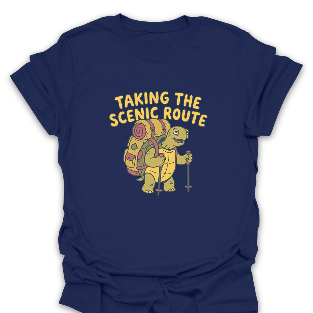 T-Shirt Navy / S Taking the Scenic Route T-Shirt