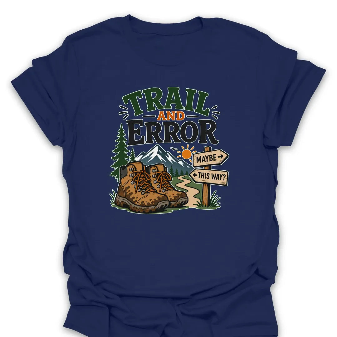 T-Shirt Navy / S Trail and Error