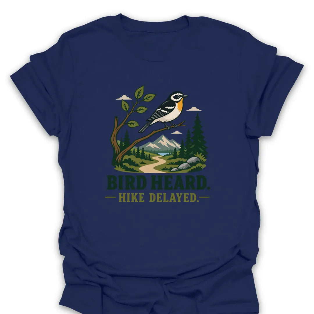 T-Shirt Navy / S Trail Bird Heard