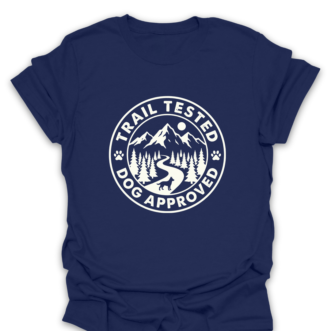 T-Shirt Navy / S Trail Tested Dog Approved T-Shirt