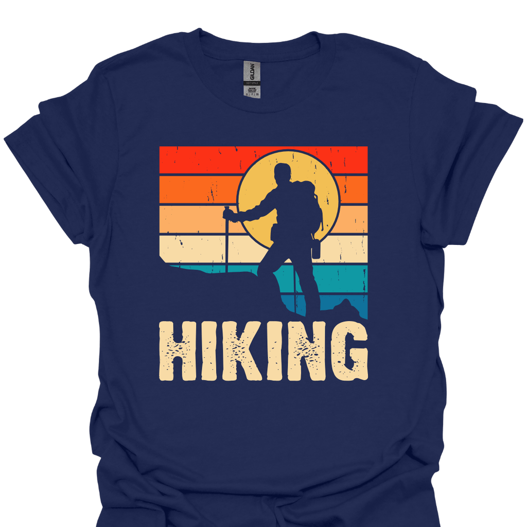 T-Shirt Navy / XS Hiking Is the Answer T-Shirt 🥾