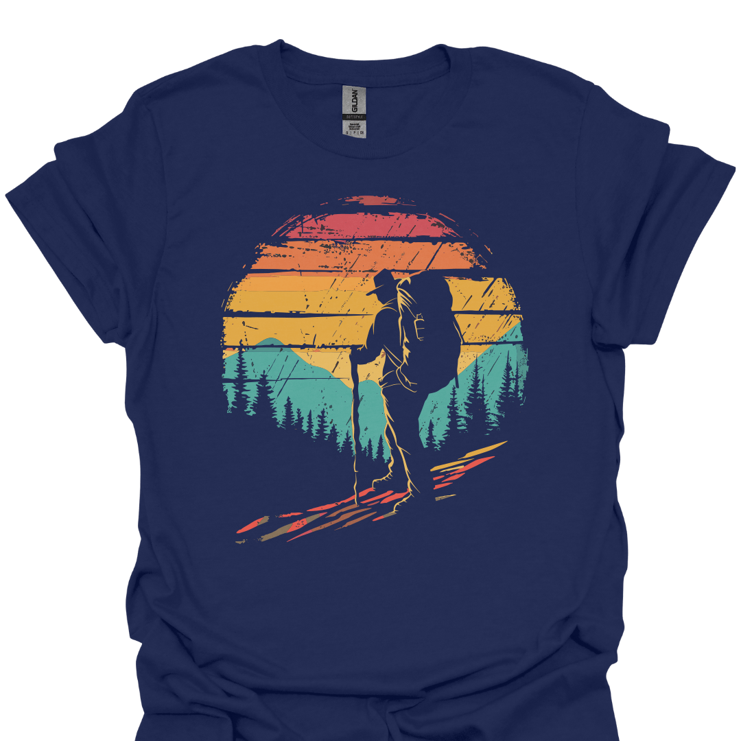 T-Shirt Navy / XS Keep Moving Forward Hiking T-Shirt 🌄🥾
