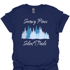 T-Shirt Navy / XS Silent Trails T-Shirt