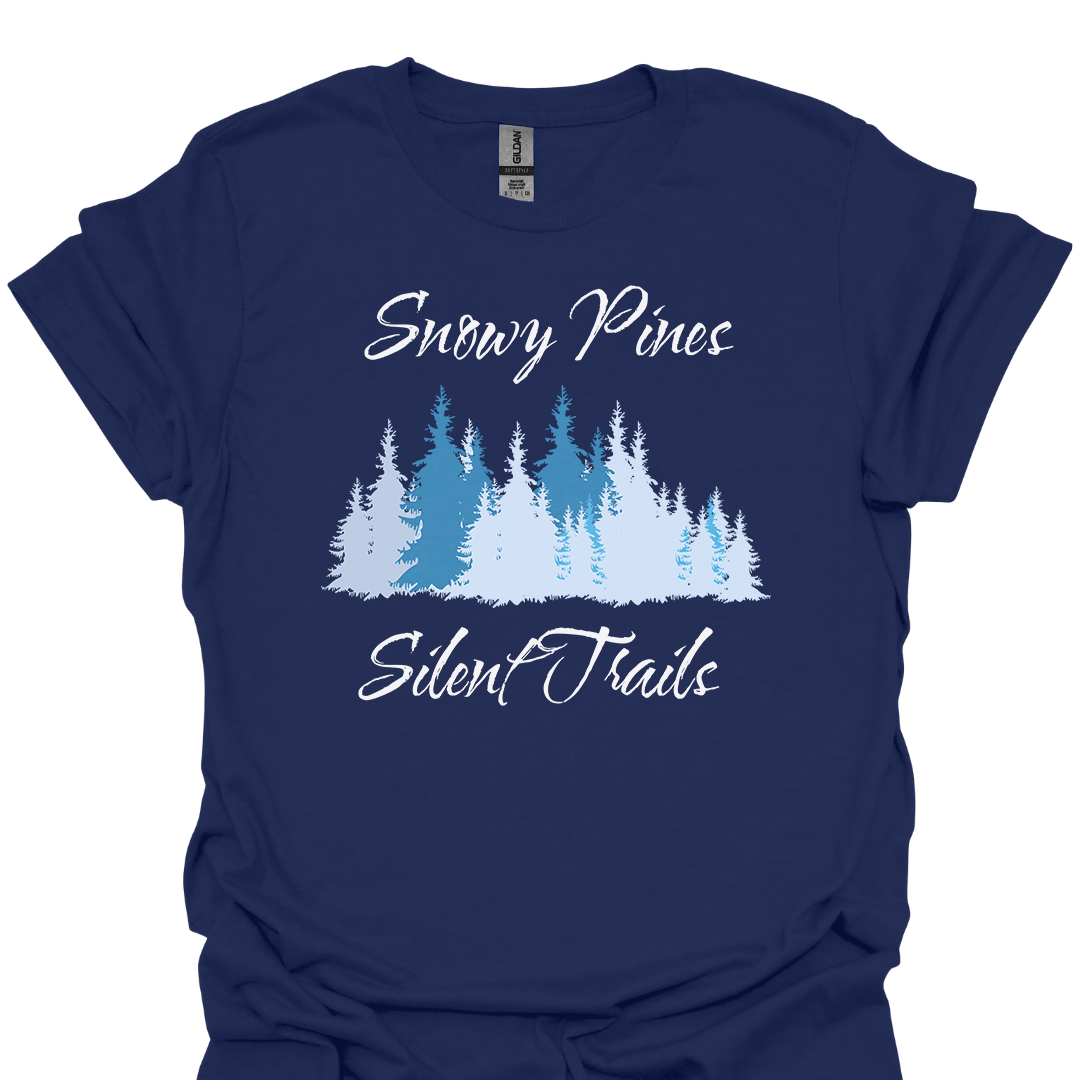 T-Shirt Navy / XS Silent Trails T-Shirt