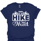 T-Shirt Navy / XS Stay Wild. Hike Free. 🥾