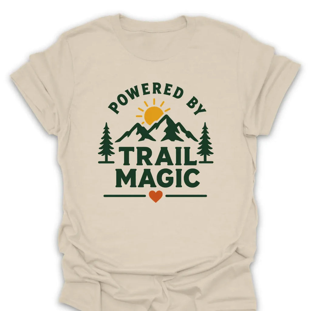 T-Shirt Powered By Trail Magic Mountain T-Shirt
